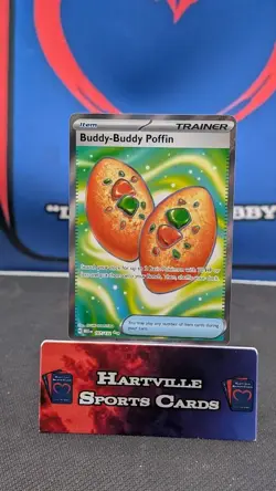 Buddy-Buddy Puffin 167/132 Mega Evolution Full Art Trainer Pokemon TCG NM - Image 1