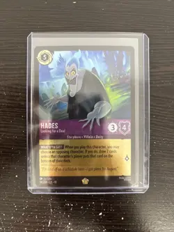 Disney Lorcana - Hades - Looking for a Deal 56/204 Whispers in the Well - Image 1