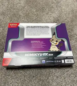 Pokemon TCG Mimikyu EX Collection Box Brand New Sealed 820650852183 - Image 2