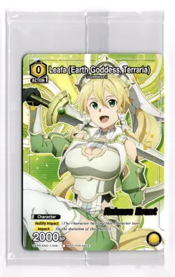 Union Arena Sword Art Online Leafa Release Promo Card SAO-1-026 English Sealed!! - Image 1
