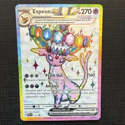 Espeon EX SVP 175 Ultra Rare SV Promo Pokemon Card - NM - Image 1