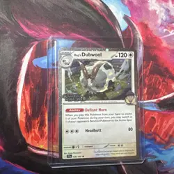 Pokemon Journey Together Hop’s Dubwool 136/159 BEST BUY PROMO EXCLUSIVE - Image 1