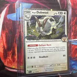 Pokemon Journey Together Hop’s Dubwool 136/159 BEST BUY PROMO EXCLUSIVE - Image 2