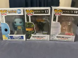Funko Pop! Halo - Master Chief Best Buy and Target Exclusive and Pokemon Bundle - Image 2