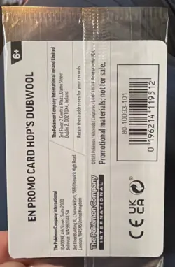 Hop's Dubwool 136/159 Best Buy Exclusive Promo 2025 Pokemon SV Sealed NM - Image 2
