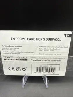 Pokemon TCG Hops Dubwool (Best Buy International Exclusive) 136/159 Promo Sealed - Image 3