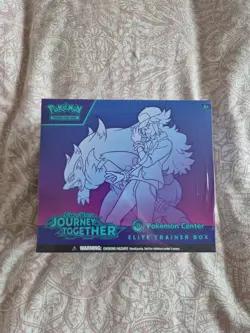Pokemon TCG Journey Together Pokemon Center Elite Trainer Box ETB SEALED - Image 1