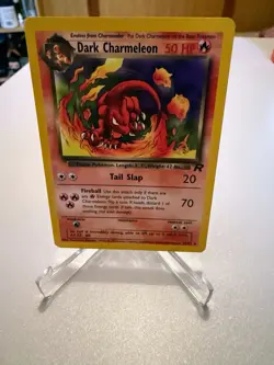 Pokemon - Dark Charmeleon - Team Rocket - W Stamp 32/82 WOTC - Image 1