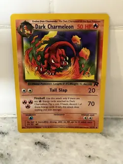Pokemon - Dark Charmeleon - Team Rocket - W Stamp 32/82 WOTC - Image 1