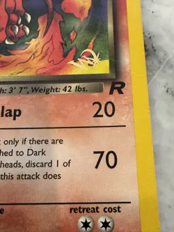 Pokemon - Dark Charmeleon - Team Rocket - W Stamp 32/82 WOTC - Image 3