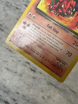 Pokemon - Dark Charmeleon - Team Rocket - W Stamp 32/82 WOTC - Image 2