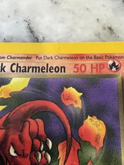 Pokemon - Dark Charmeleon - Team Rocket - W Stamp 32/82 WOTC - Image 5