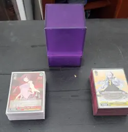 Weiss Schwarz Latge Card Lot, Decks, Holos, Ect NM Condition - Image 1