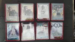Weiss Schwarz Latge Card Lot, Decks, Holos, Ect NM Condition - Image 5