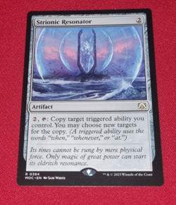 Magic the Gathering Strionic Resonator March of the Machine Used - Image 1