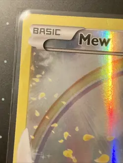 Pokemon TCG Mew XY110 Full Art Holo Black Star Promo Card 2016 - Image 2