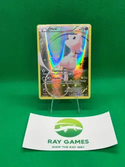 Pokemon TCG Mew XY110 Black Star Promo Holo Full Art DMG - Image 1