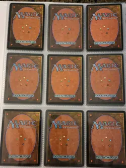 Vintage Magic The Gathering Binder Collection Card Lot MTG 1993-2003 Rares - Image 5