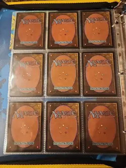 Vintage Magic The Gathering Binder Collection Card Lot MTG 1993-2003 Rares - Image 5