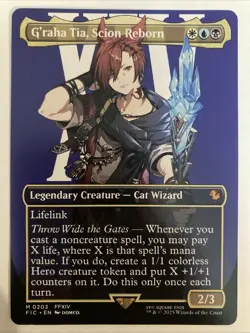 G'raha Tia, Scion Reborn (Borderless) M Commander: FINAL FANTASY 203 MTG - Image 1