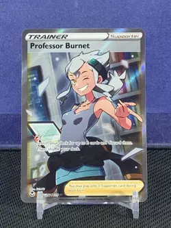 Professor Burnett TG26/TG30 Pokemon Silver Tempest Trainer Gallery - NM - Image 1
