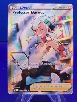Professor Burnett TG26/TG30 Pokemon Silver Tempest Trainer Gallery - NM - Image 1