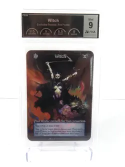 Witch Graded PCG 9 Sorcery Rudy Alpha Investments Frank Frazetta Contested Realm - Image 1