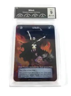 Witch Graded PCG 9 Sorcery Rudy Alpha Investments Frank Frazetta Contested Realm - Image 2