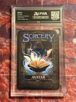 Witch Promo Alpha Investments PCG 9 Mint Sorcery: Contested Realm Frank Frazetta - Image 2
