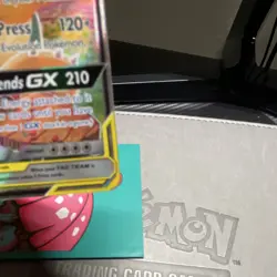 Pokemon Eevee & Snorlax GX TAG TEAM Promo Holo Card SM169 Sm 270HP - Image 4
