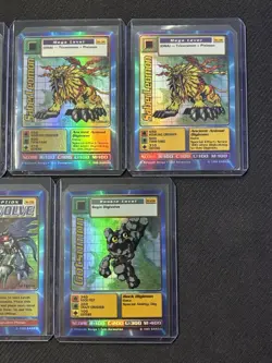 Digimon Card Lot 1999 7 Card Bundle - Image 3