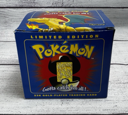 Pokemon Charizard Limited Edition 23K Gold-Plated Trading Card Burger King 1999 - Image 3