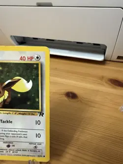 Pokemon Card Eevee 55/82 1st Edition Non Holo - Team Rocket - LP - Image 3
