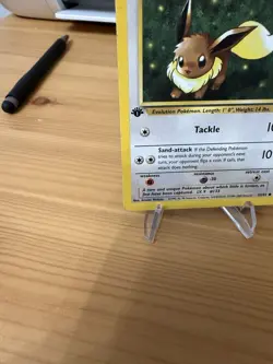 Pokemon Card Eevee 55/82 1st Edition Non Holo - Team Rocket - LP - Image 5