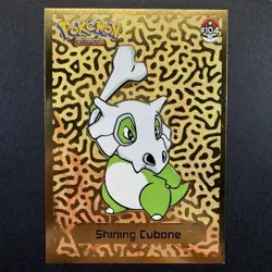 SHINING CUBONE Non-TCG 2024 SHINY POKEMON Card Kanto Peru Foil NM - Image 1