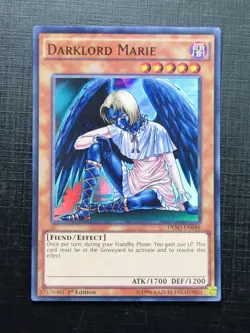 Yugioh Cards: DARKLORD MARIA DESO SUPER RARE # 28J10 - Image 1