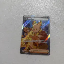 Firebreather 119/094 Phantasmal Flames Full Art NM Pokemon Trading Card - Image 1
