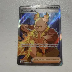 Firebreather 119/094 Phantasmal Flames Full Art NM Pokemon Trading Card - Image 3