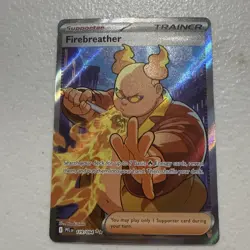Firebreather 119/094 Phantasmal Flames Full Art NM Pokemon Trading Card - Image 4