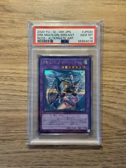 Yugioh Card JPN Dark Magician Girl The Dragon Knight PSA 10 Gem, RC03-JP020 2020 - Image 1