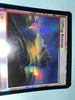 MTG FOIL Clifftop Retreat - Innistrad Card # 238 Magic The Gathering Rare - Image 2