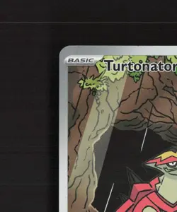 Turtonator 146/142 Stellar Crown Full Art Ultra Rare Holo Pokemon Card LP - Image 3