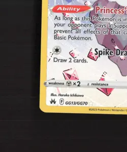 Diancie GG13/GG70 Crown Zenith Full Art Ultra Rare Holo Pokemon Card NM - Image 5