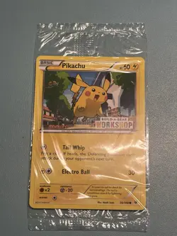 Build a Bear Pokemon Card Pikachu Promo Trading Card TCG SEALED NEW - Image 1