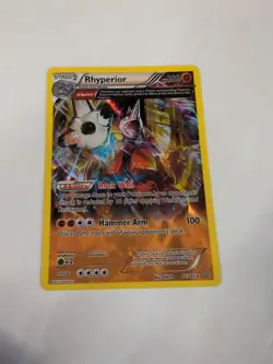 Rhyperior - 77/160 - Pokemon Primal Clash XY Reverse Holo Rare Card NM - Image 1
