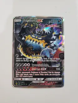 Guzzlord GX - 63a/111 - Pokemon Crimson Invasion Sun & Moon Ultra Rare Card LP - Image 1