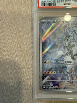 Pokemon TCG N's Reshiram Stamped Illustration Rare Promo Card 167/159 PSA10 - Image 3
