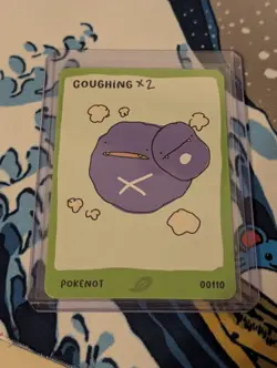 Dysfunctional Passholders Pokenots 151 Couching X2 Weezing 00110 NM Pokemon Card - Image 1