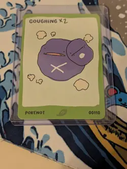 Dysfunctional Passholders Pokenots 151 Couching X2 Weezing 00110 NM Pokemon Card - Image 2