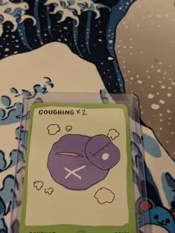 Dysfunctional Passholders Pokenots 151 Couching X2 Weezing 00110 NM Pokemon Card - Image 3